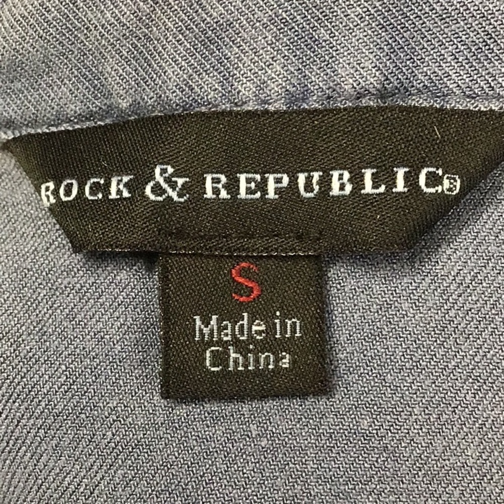 Rock Republic sleeveless top. - Picture 5 of 6